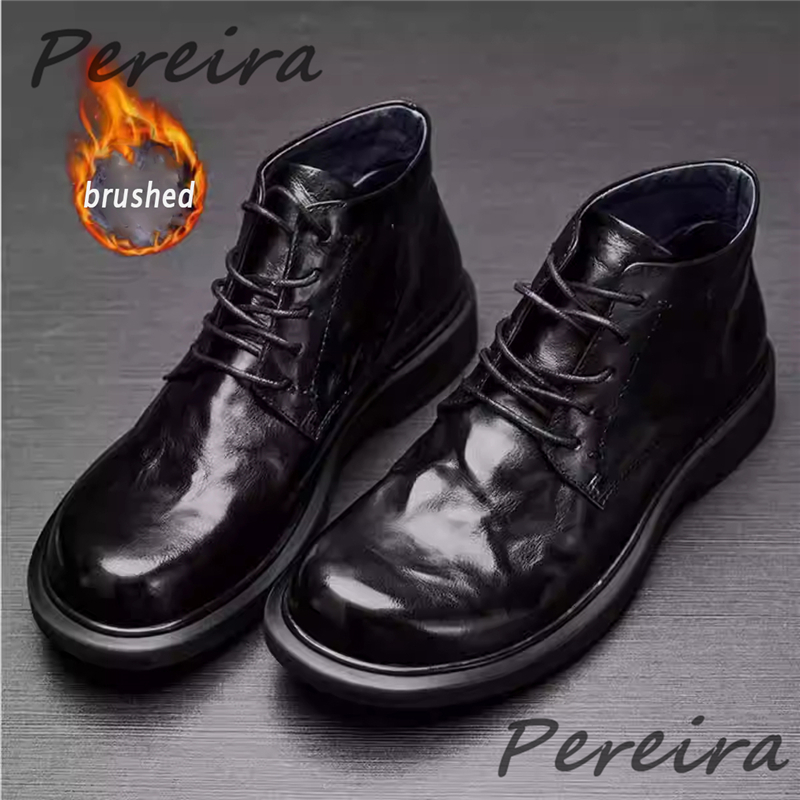 Men'S Shoes Hey Dude - Sonbahar kış sıcak erkek yarım çizmeler