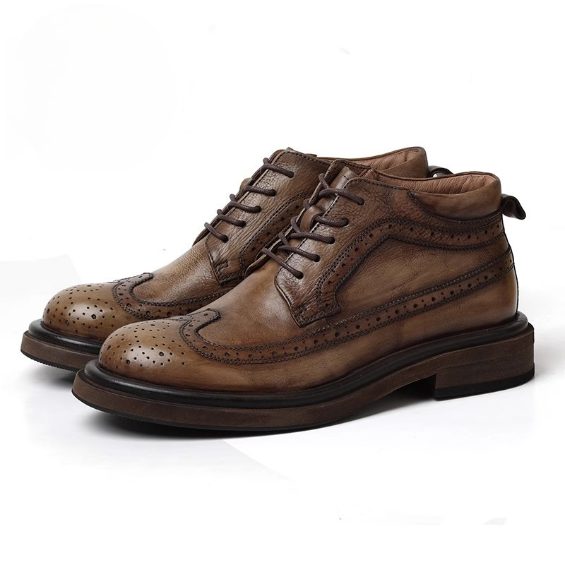 İngiliz Brogue Oyma Yüksek Top - Men'S Shoes Hey Dude incelemesi ve fiyatı