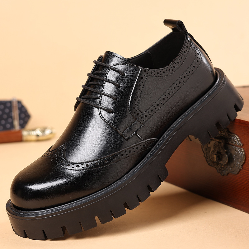 Erkek deri ayakkabılar, kalın  - Men'S Shoes Smart incelemesi ve fiyatı