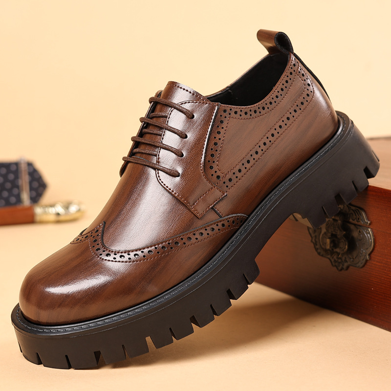 Erkek deri ayakkabılar, kalın  - Men'S Shoes Smart incelemesi ve fiyatı