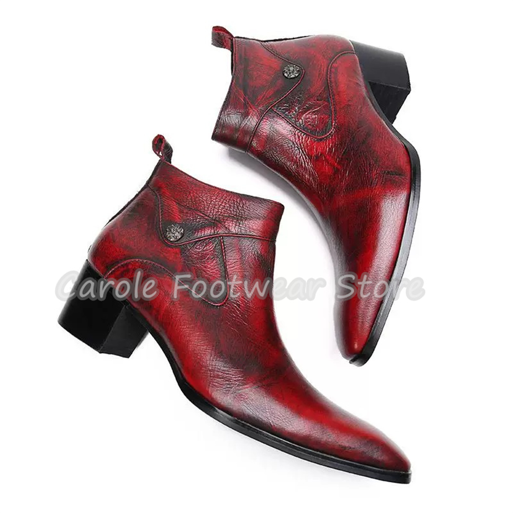 Vintage Kare Burunlu Hakiki De - Men'S Shoes Increase Height incelemesi ve fiyatı