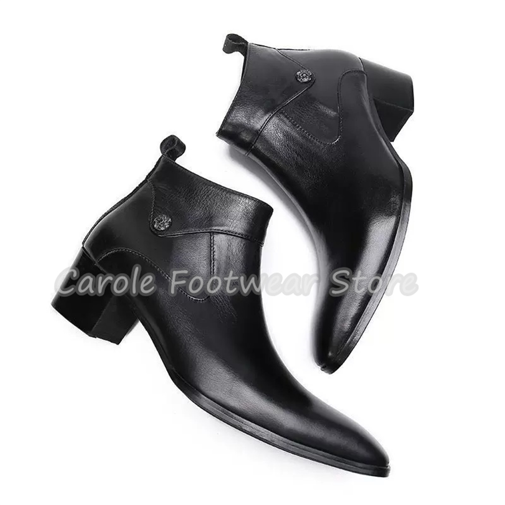 Vintage Kare Burunlu Hakiki De - Men'S Shoes Increase Height incelemesi ve fiyatı
